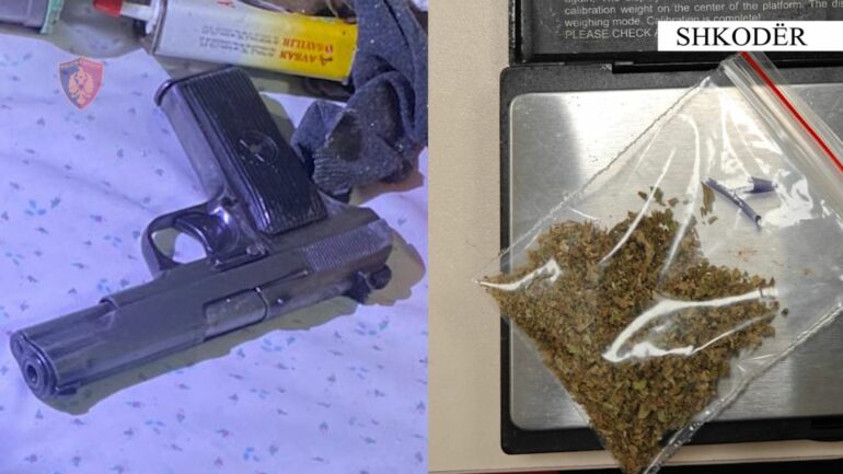 40-vjecari-ne-shkoder-kapet-me-arme,-e-peson-dhe-nje-i-mitur-qe-iu-gjet…