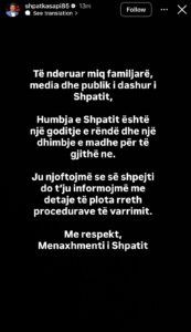 kengetari-nderroi-jete-pas-nje-ataku-kardiak,-menaxheri:-humbje-e-madhe-per-te-gjithe!