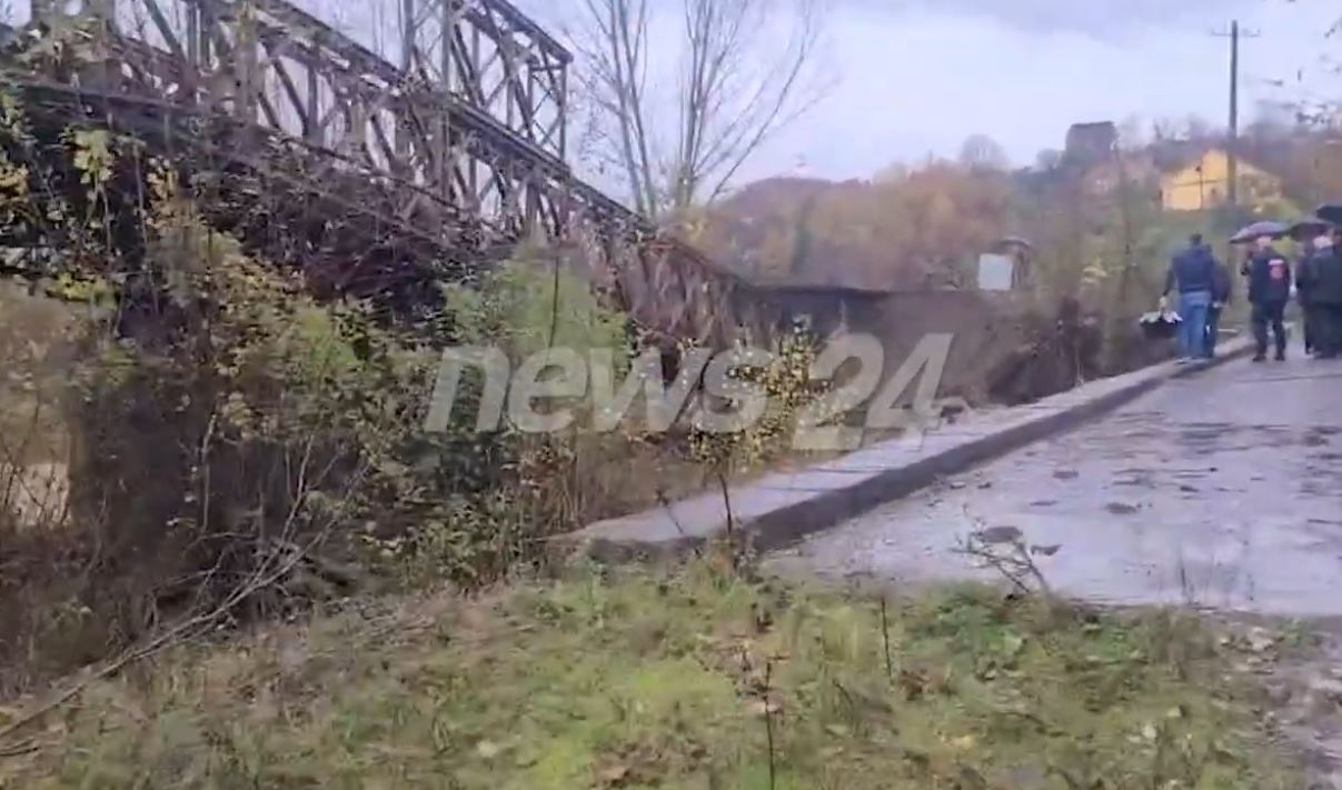 lezhe,-problematikat-nga-moti-i-keq,-rrezik-permbytje-ne-disa-banesa-dhe-prane-nenstacionit-elektrik.-nderhyhet-me-fadroma-per-largimin-e-ujerave