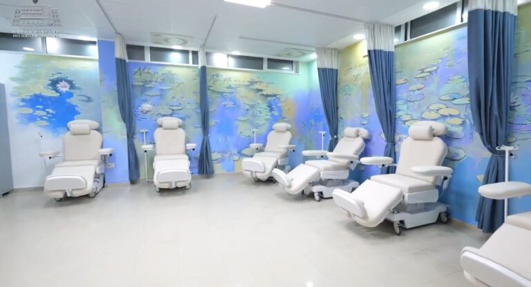 pas-denoncimeve-te-gazetarit-te-news24,-inaugurohen-poltronet-e-rinj-ne-onkologjik