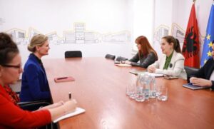 vanhorn-takim-me-ministren-kumbaro,-ambasada-e-shba:-forcim-i-bashkepunimit-me-shqiperine-ne-arsim-dhe-siguri