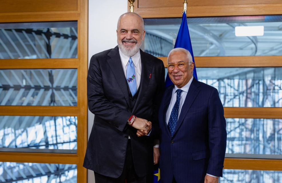 samiti-ne-bruksel,-kryeministri-rama-takon-presidentin-e-keshillit-te-europes-antonio-costa