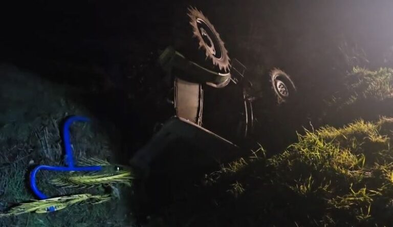 aksident-ne-aksin-fier–berat,-zetori-perplaset-me-makinen-dhe-perfundon-ne-kanal,-nje-i-plagosur-(emri)