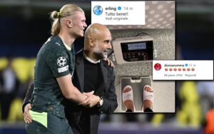 haaland-sfidon-peshoren-(dhe-guardiolen).-fotoja-pas-krishtlindjes-behet-“virale”:-gjithcka-eshte-ne-rregull!