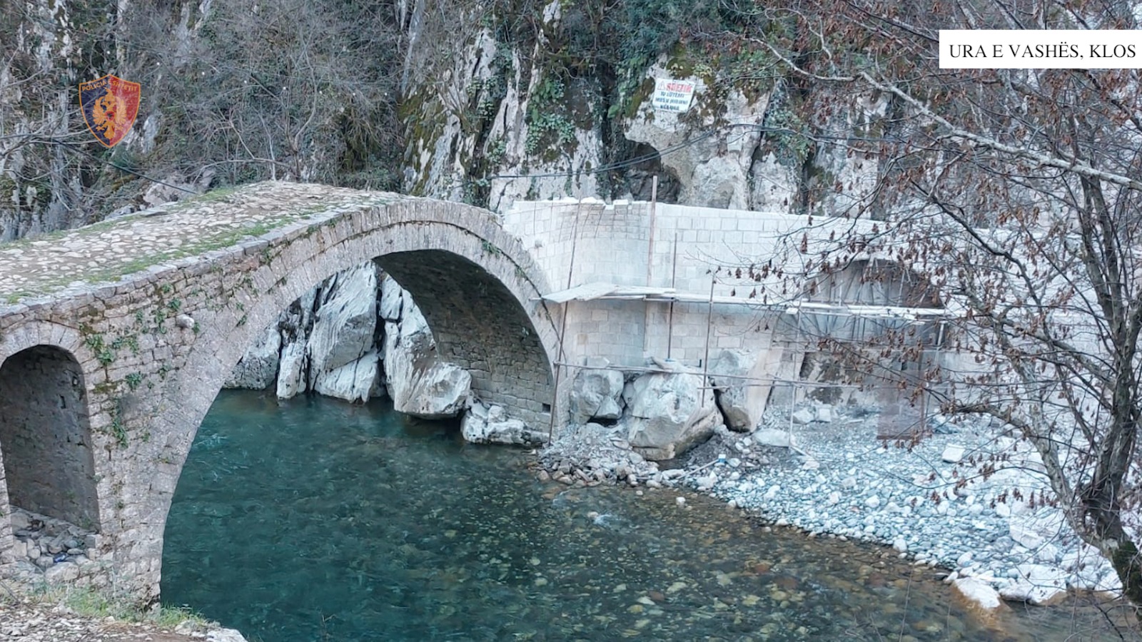 kreu-nderhyrje-ne-monumentin-e-kultures-“ura-e-vashes”-dhe-ndertoi-pa-leje-nje-objekt-prane-saj,-arrestohet-44-vjecari