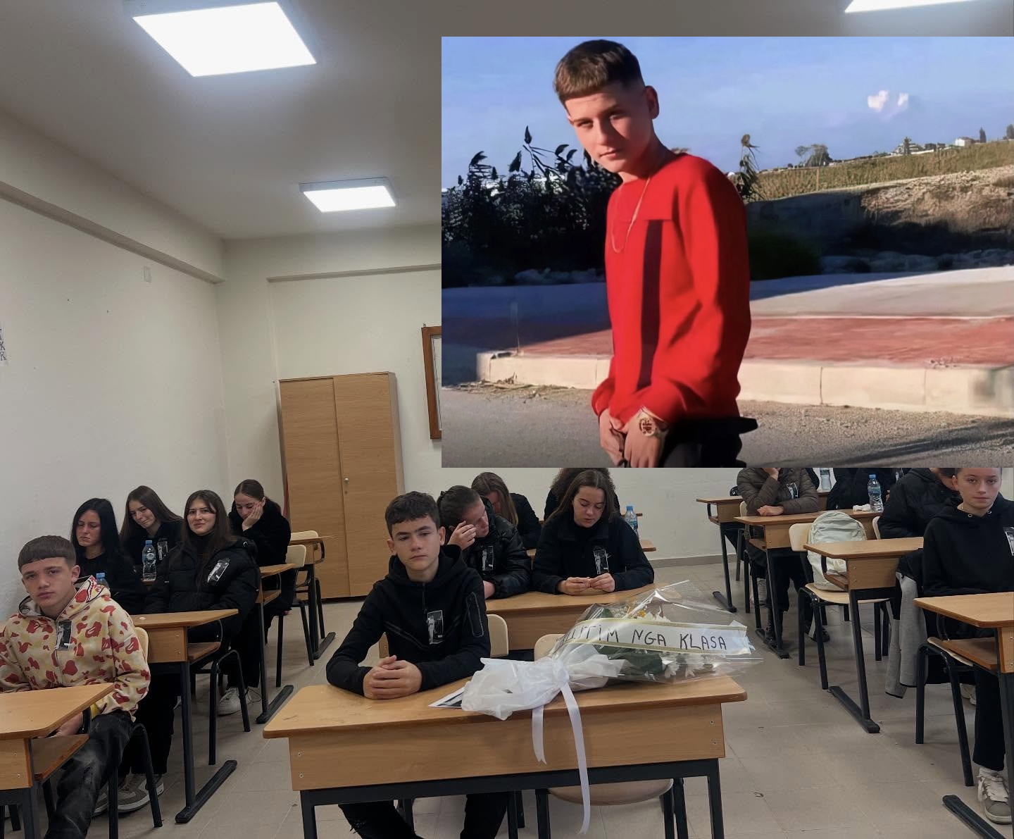 “ishte-buzeqeshja,-alegria-dhe-dashuria-e-cdo-shoku”,-shkolla-“dom-nikoll-kacori”-homazhe-per-15-vjecarin-qe-u-vra-nga-bashkemoshatari-ne-durres