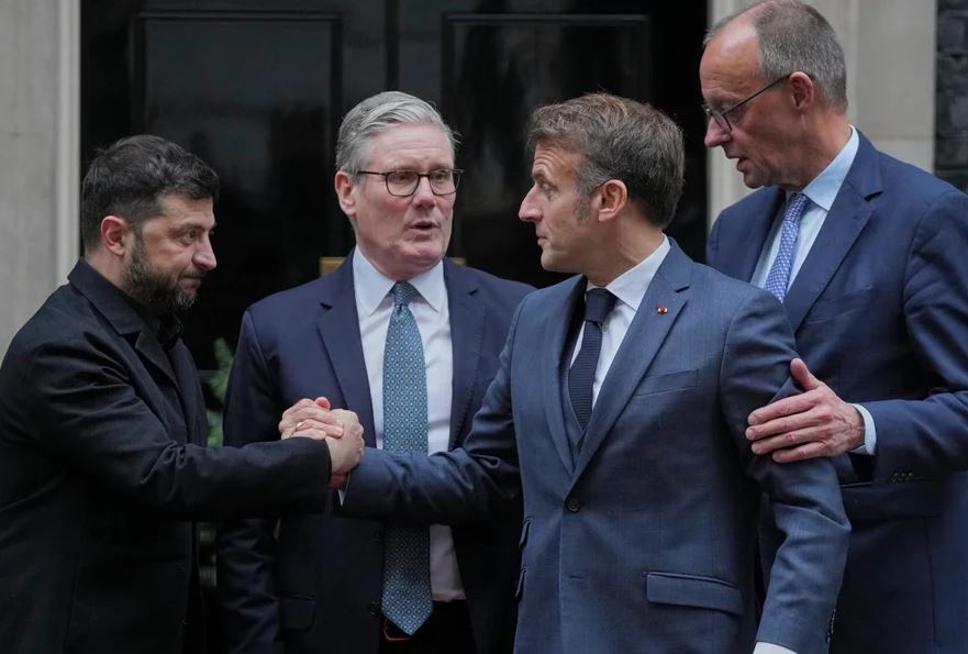 fronti-evropian-pro-ukraines/-zelensky,-macron,-starmer-dhe-merz-takohen-ne-londer