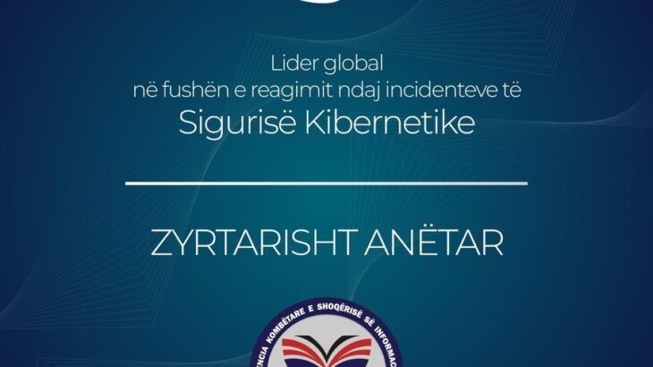 akshi-behet-zyrtarisht-anetare-i-organizates-lidere-globale-ne-mbrojtjen-kibernetike