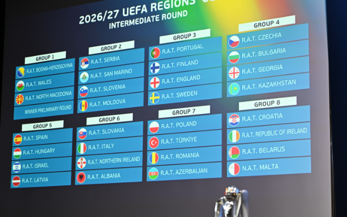 kombetarja-shqiptare-meson-kundershtaret-ne-raundin-e-ndermjetem-te-uefa-“regions’-cup”-2026-27,-ndeshjet-luhen-ne-shqiperi