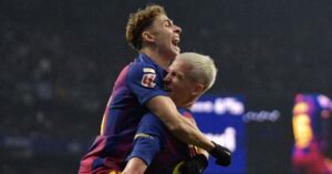 barcelona-vuan-shume-ne-derbin-katalanas,-por-e-nis-vitin-me-kembe-te-mbare.-fermin-lopez-fantastik,-olmo-gol-spektakolar-(video)