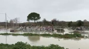 video/-pamje-dramatike-ne-durres,-lumi-erzen-del-nga-shtrati-dhe-permbyt-varrezat