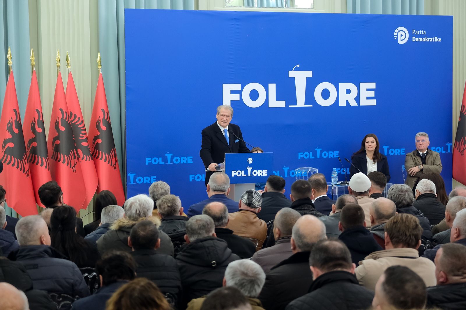 35-vjetori-i-pd/-“piramidat-ishin-gabimi-yne,-populli-na-ndeshkoi”,-berisha-nga-lezha:-u-ngritem-nga-hiri-si-feniksi,-ne-2013-pranuam-rotacionin