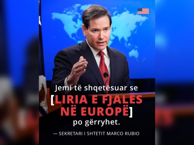 “aleancat-me-partneret-europiane-jane-ndertuar-mbi-parime”/-ambasada-e-shba-ndan-deklaraten-e-marco-rubios:-jemi-te-shqetesuar-se-liria-e-fjales-ne-europe-po-gerryhet!