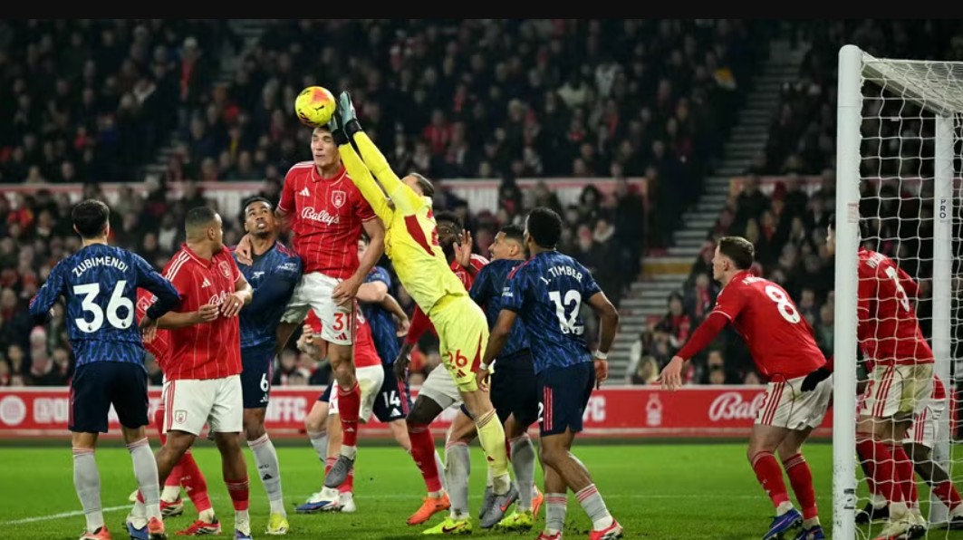 arsenal-nuk-shfrytezon-humbjen-e-city-t,-mjaftohet-me-nje-pike-ndaj-nottingham