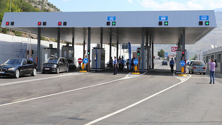 hani-i-hotit/-kamionistet-ne-malin-e-zi-proteste-48-oreshe,-bllokohet-qarkullimi-i-mjeteve-te-tonazhit-te-rende-nga-shqiperia