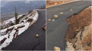 video/-rruga-peshkopi-lure-shembet-pa-u-inauguruar.-segmenti-i-ri-rrezik-per-aksidente,-punime-me-cilesi-te-dobet