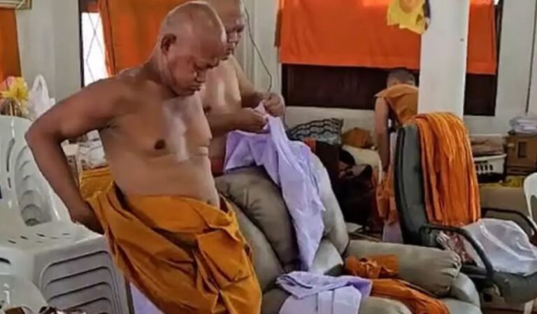 skandal-ne-tempullin-budist-ne-tajlande,-murgjit-arrestohen-me-pornografi-dhe-droge